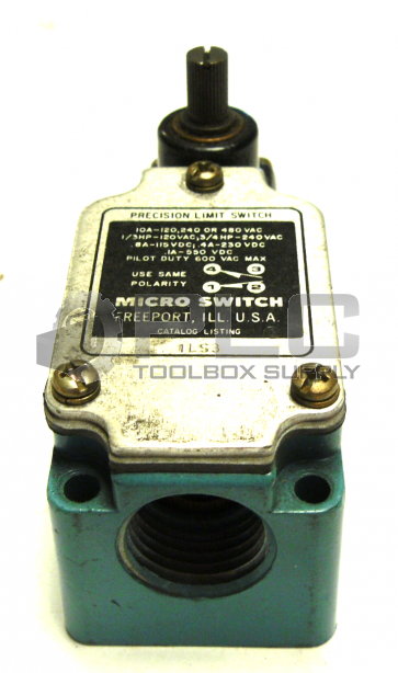 NEW MICRO SWITCH 1LS3 PRECISION LIMIT SWITCH 
