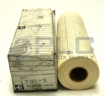 NEW ESTERLINE ANGUS 1705-E ROLL OF RECORD CHART PAPER 