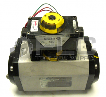MAX-AIR UT31-DA-3.25" RACK & PINION ACTUATORS W/MS41-2