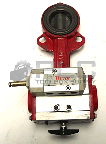 BRAY 92-0630-11300-532 LIMIT SWITCH W/ 630250-21520536 SOLENOID VALVE 