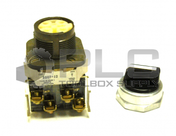 NEW ALLEN BRADLEY 800T-J2 SELECTOR SWITCH WITH PUSH BUTTON SERIES T