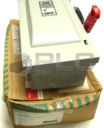 NEW SIEMENS HF221N HEAVY DUTY SAFETY SWITCH 30 AMPS TYPE 1