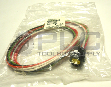 NEW WOODHEAD 1R5004A20F030 REPLACES 41482G 5P FEMALE STRAIGHT 3' #16 AWG PVC 