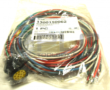 NEW SEALED WOODHEAD 1300150062 REPLACES 47515 12 POLE FEMALE 6' #16/1 PVC