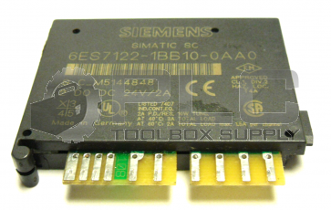 SIEMENS 6ES7122-1BB10-0AA0 OUTPUT MODULE 2POINT DIGITAL 24VDC 