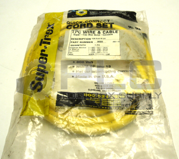 NEW SEALED TPC 84506 SUPER-TREX MINI QUICK-CONNECTS FEM PLUG 5P 6FT