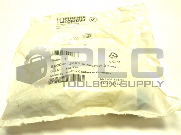 NEW SEALED PHOENIX SACC-M12MSB-5CON-PG9-SH-AU CONNECTOR