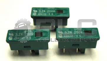 NEW LOT OF 3 DAITO GP32 AMP 3.2A 250V