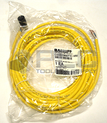NEW BALLUFF C04BEM00TY050M CONNECTOR CORDSET