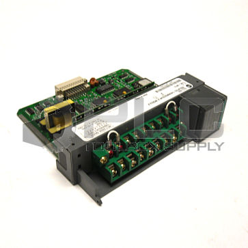 ALLEN BRADLEY 1746-INT4 SER A THERMOCOUPLE MODULE MISSING COVER