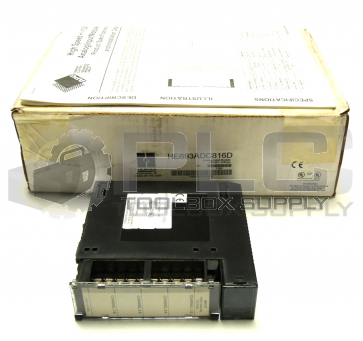 NEW IN BOX HORNER HE693ADC816D ANALOG INPUT MODULE 8 POINT HIGH SPEED +/- 10V