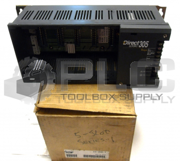 NEW IN BOX DIRECT LOGIC D3-05B-1 PANEL MOUNT 5 SLOT SERIES 305