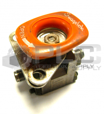 SWAGELOK TI-62TS4-JLK BALL VALVE 1/4" 