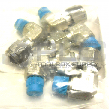 NEW LOT OF 5 SWAGELOK SS-600-2-2 MALE ELBOW 3/8" 1/8" 