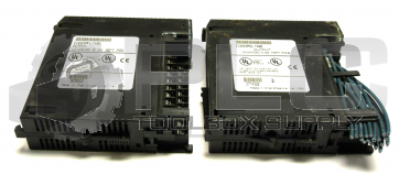 LOT OF 2 GE FAUNC IC693MDL740E OUTPUT MODULE 