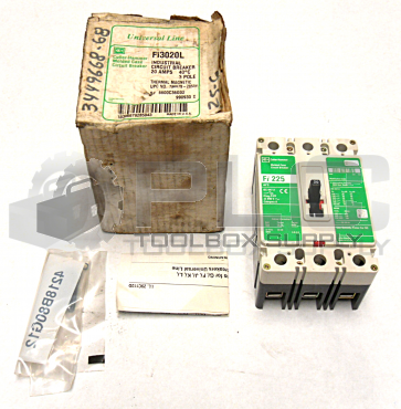NEW IN BOX CUTLER-HAMMER Fi3020L 3 POLE CIRCUIT BREAKER