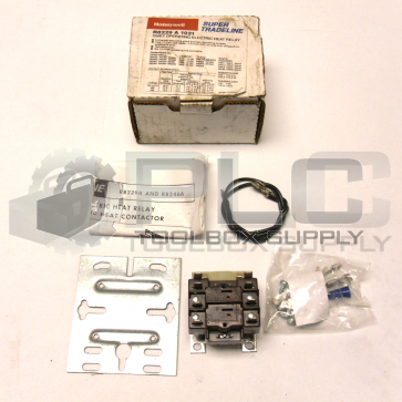 NEW HONEYWELL R8229 A 1021 ELECTRIC HEAT RELAY R8229-A-1021