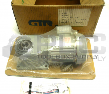 NEW GTR BROTHER BFSB25-240TH4A 3-PHASE INDUCTION MOTOR 1/8 HP 4P RATIO 240:1