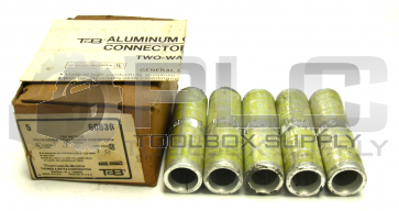 NEW BOX OF 5 T&B 60536 COLOR-KEYED COMPRESSION CONNECTORS QTY 5