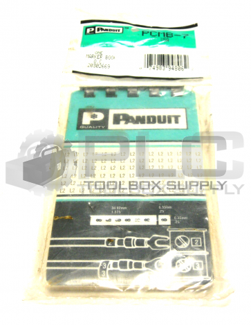 NEW SEALED PANDUIT  PCMB-7 PAN-CODE WIRE MARKER BOOK 