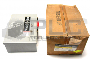 NEW GE THN3361J HEAVY DUTY SAFETY 30AMP 600VAC DISCONNECT SWITCH 