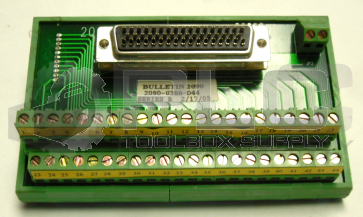 ALLEN BRADLEY 2090-U3BB-D44 BREAK OUT BOARD BULLETIN 2090 SERIES B