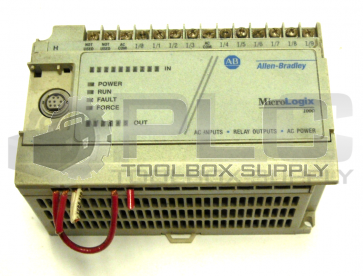 ALLEN BRADLEY 1761-L16AWA SER E CONTROLLER MICROLOGIX 1000