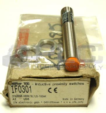 NEW EFECTOR IF0301 INDUCTIVE SENSOR IFA2004-ABOW/SL/LS-100AK RT