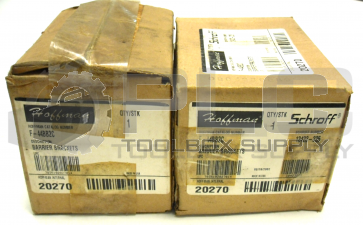 NEW LOT OF 2 HOFFMAN F-44BB2C BARRIER BRACKETS QTY 10