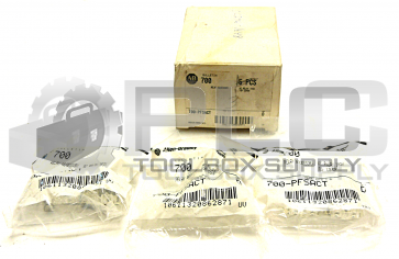 NEW LOT OF 3  SEALED ALLEN BRADLEY 700-PFSACT /D RELAY ACCESSORY 