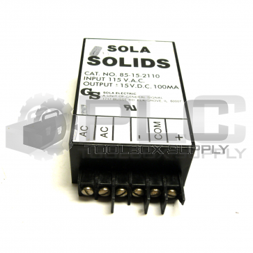 SOLA 85-15-2110 POWER MODULE *READ*