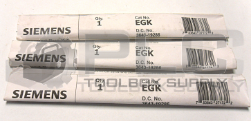 LOT OF 3 NEW SEALED SIEMENS EGK GROUND BUS KIT 3643-19286