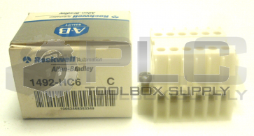 NEW ALLEN BRADLEY 1492-HC6 TERMINAL BLOCK  SERIES C