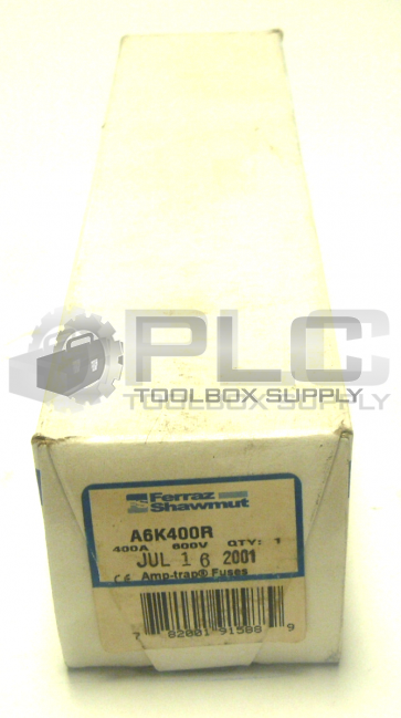 NEW FERRAZ SHAWMUT A6K400R AMP-TRAP FUSES 400A/600V