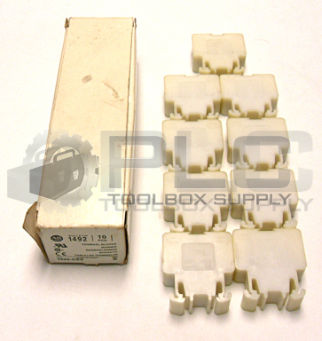 NEW LOT OF 9 ALLEN BRADLEY 1492-CE6 TERMINAL FUSE CLIP 