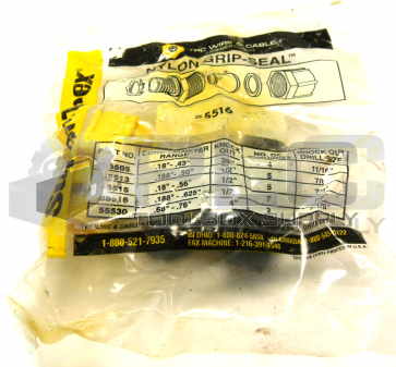 NEW SEALED SUPER TREX 55516 NYLON GRIP SEAL 