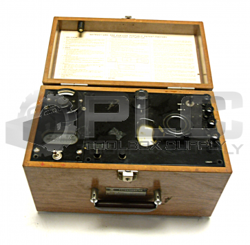 HONEYWELL 2736 PORTABLE POTENTIOMETER TEMPERATURE CALIBRATION 