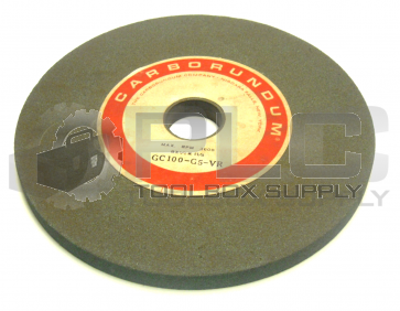 NEW CARBORUNDUM GC100-G5-VR GRINDING WHEEL 8 X 1/2 X 1 1/4 MAX RPM 3600