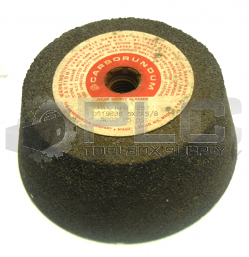 NEW CARBORUNDUM DS18236 GRINDING WHEEL 5 X 2 X 5/8 MAX RPM 7257