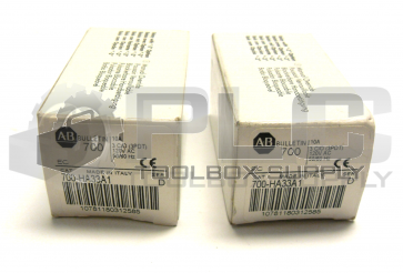 NEW LOT OF 2 ALLEN BRADLEY 700-HA33A1 SER D RELAYS 