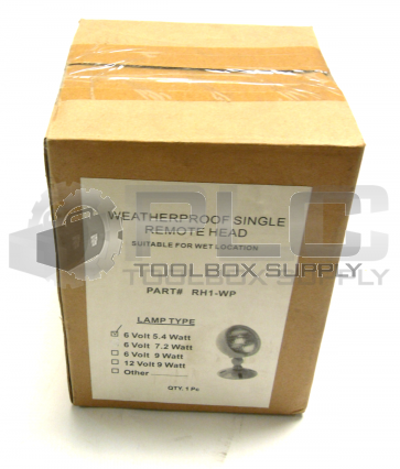 NEW SEALED LAMP RH1-WP WEATHERPROOF SINGLE REMOTE HEAD SUITABLE FOR WET LOCATION