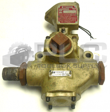ROSS 2773A8012 SOLENOID VALVE 1 1/2 PL 3W NC EXPL W/387C93 110/50 110-120/60