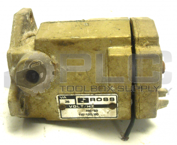 ROSS VA26 SOLENOID VALVE 110/50 110-120/60 VOLT/HZ