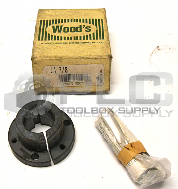 NEW TB WOODS JA 7/8 BUSHING 