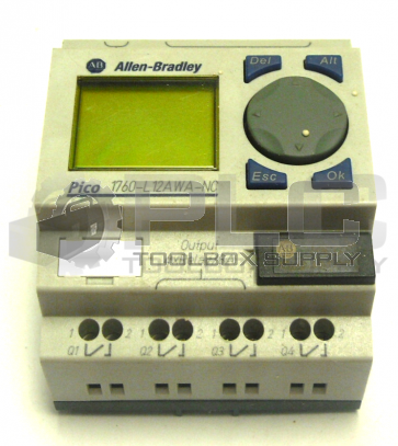 ALLEN BRADLEY 1760-L12AWA-NC AC CONTROLLER SER A 