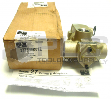 NEW ROSS 2773B5001Z SOLENOID VALVE 3/4INCH 2773B5001 AND W517C79105 1-10 BAR