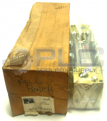 NEW ROSS W7077C6331 SOLENOID VALVE 1-10 BAR 110/50