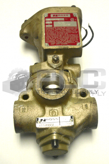 ROSS 2773A6012 VALVE 1 SOL W/EXPL PILOT L PL W/387C93105