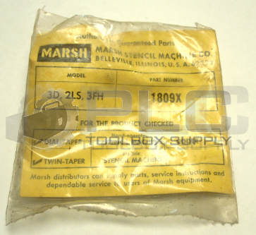 NEW SEALED MARSH 1809X CODER FOR STENCIL MACHINE MODELS 3D/2LS/3FH