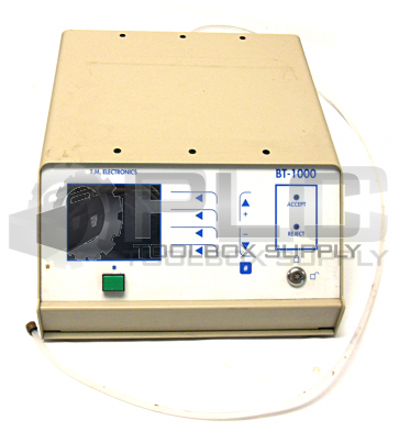 T.M ELECTRONICS BT-1000 AUTOMATED PACKAGE TESTER 